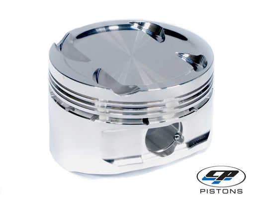 CP Pistons with 12.5:1 Compression Ratio for the Honda - Acura K24A1, K24A2, K24A4, and K24A8 Engines