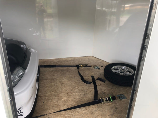 2019 18' ATC Raven Aluminum Enclosed Car Trailer