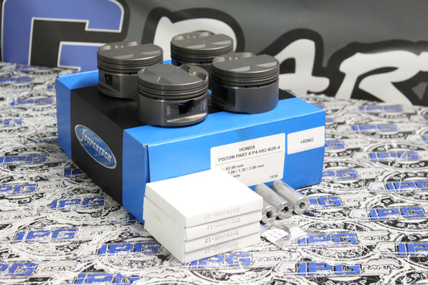 Supertech Performance Pistons, 81mm to 84mm Bore Size for the Acura Integra Type R B18C5 Engines
