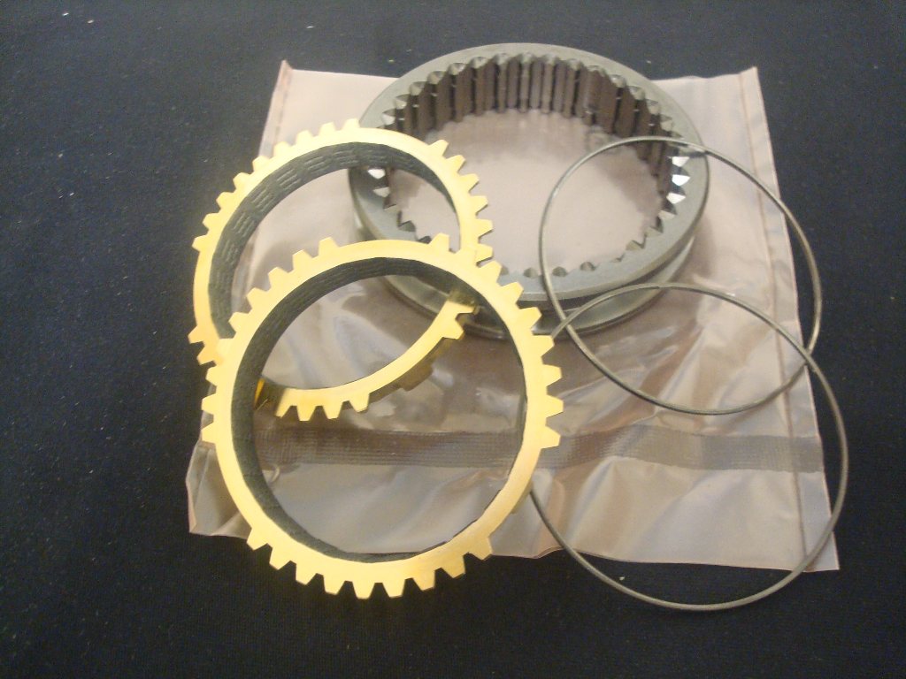 B18C B16A2 B17 3rd/4th Carbon Synchros, Springs and Sleeve set