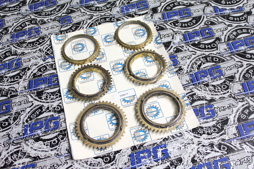 Synchrotech 1st-6th Carbon Synchro Set Fits 2006-2011 Honda Civic