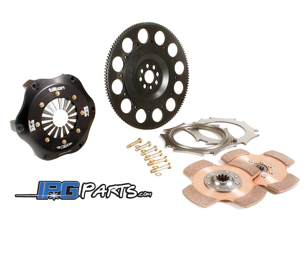 Tilton Cerametallic Twin Disk Clutch Kit Honda & Acura K20, K24 Engi