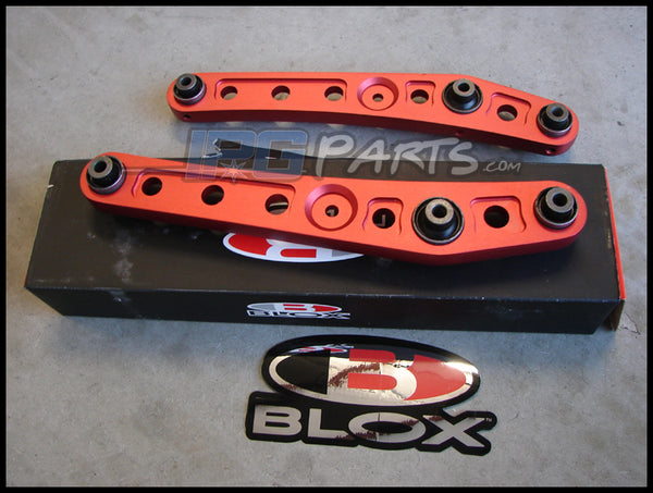 Blox Rear Lower Control Arms for CRX, Civic, Integra - Multiple Colors