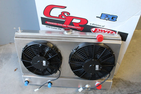 C&R Aluminum Radiator w- Oil Cooler for 94-01 Acura Integra Full Width