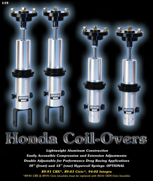Strange Engineering Front Drag Race Coilovers