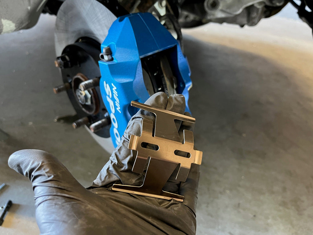 Stop Spoon Sports Caliper Brake Pad Jostling