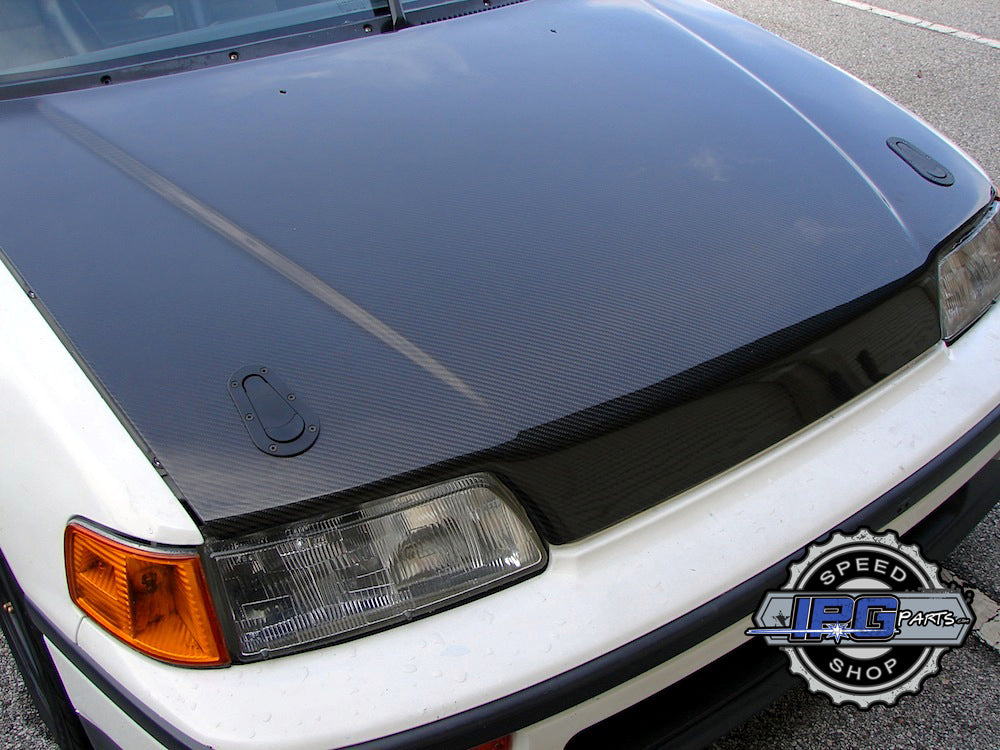 Don't Cut a Hole in your K Powered CRX Hood