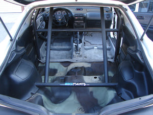 Roll Bar Painting and Camo Rear Floor on Integra RS Project