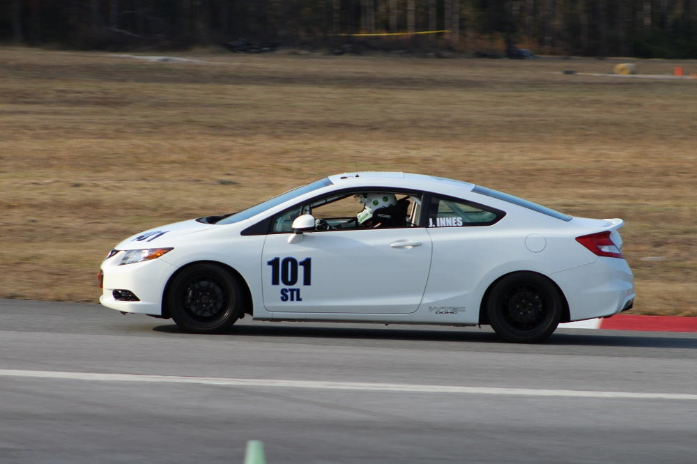 2012 Civic Si Road Race Car Testing
