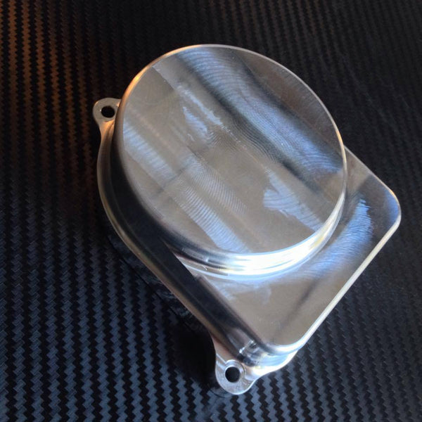 CNC Billet Distributor Cap Block Off