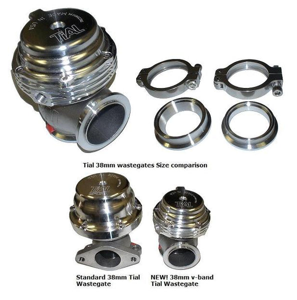 NEW! Tial MVS External Wastegate, V-banded 38mm (aka V38 aka MVS