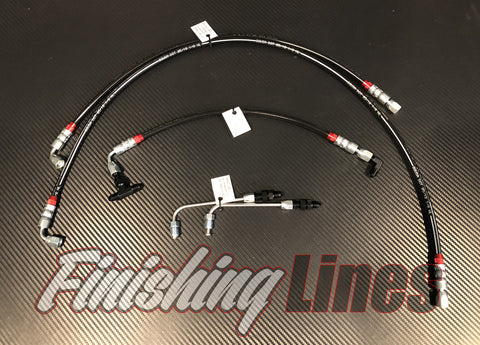 EF/CRX SFWD V2 Front Brake Line Kit