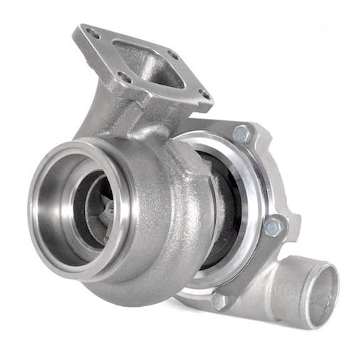 Turbocharger, Garrett GT2871R (52 trim) DBB 3" In/2" Out anti-surge w/ .58 A/R T3 und. GT 3"  VB Out