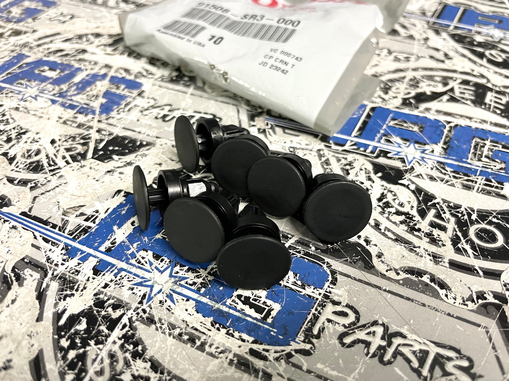 20 Clips De Rejilla Para Capó - Compatible Con Honda Civic, Del Sol, CR-V Y Acura Integra, Número 91501-SL4-003
