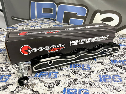 SpeedFactory Racing Billet B-Series 10AN Mega Flow Fuel Rail