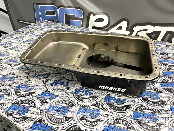 Moroso 4 Quart Baffled Oil Pan for Honda - Acura B Series (B16, B17, B18, B20) Engines