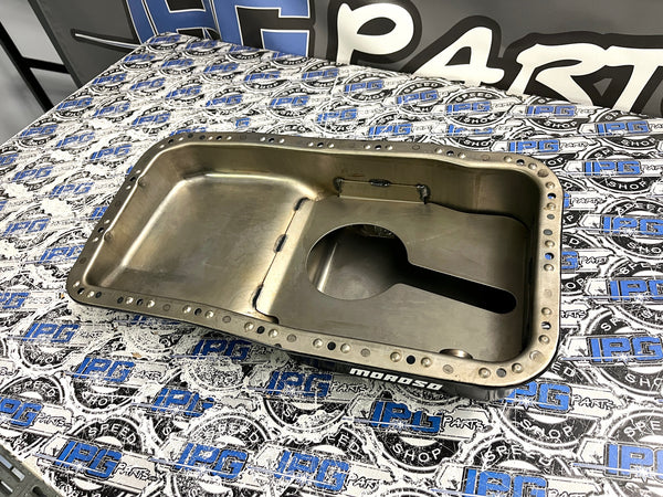 Moroso 4 Quart Baffled Oil Pan for Honda - Acura B Series (B16, B17, B18, B20) Engines