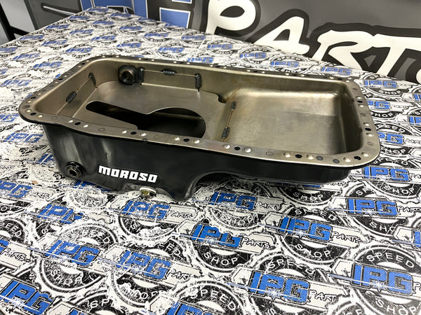 Moroso 4 Quart Baffled Oil Pan for Honda - Acura B Series (B16, B17, B18, B20) Engines