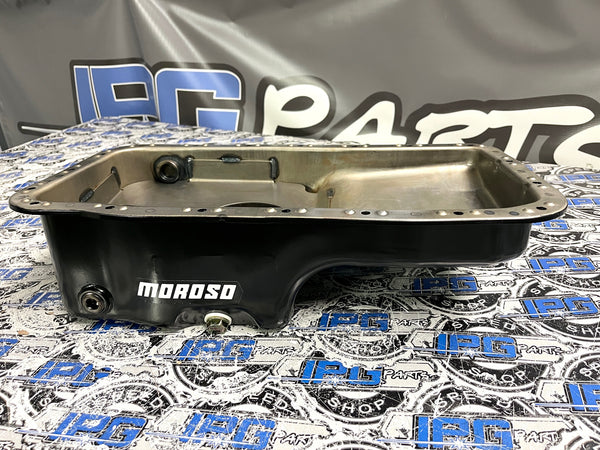 Moroso 4 Quart Baffled Oil Pan for Honda - Acura B Series (B16, B17, B18, B20) Engines