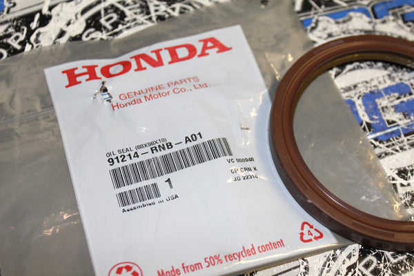 OEM Honda Rear Main Seal for RSX K20 K20a K20a2 K20z1 TSX K24 K24a2 K24a4