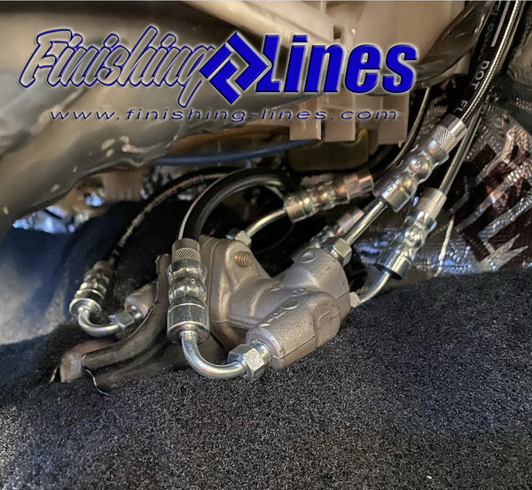 DC Full Tuck Brake Line Kit - Stock Master Cylinder Setup