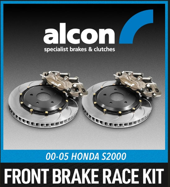 Alcon 4 Piston Front Brake Kit for 00-05 Honda S2000 332mm x 32mm