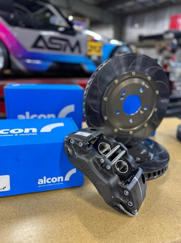 Alcon 4 Piston Front Brake Kit for 00-05 Honda S2000 332mm x 32mm