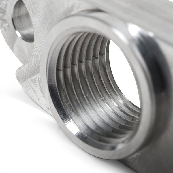 Billet Oil Drain Flange - OVERSTOCK - BLOX Racing