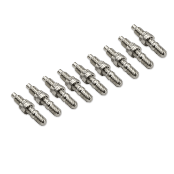 BLOX Racing Stainless Steel Intake/Exhaust Manifold Studs - M10x1.25 45mm Singles, 4,5,9,10 Piece Kits - BLOX Racing