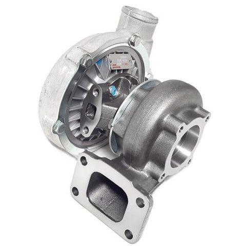 Turbocharger, Garrett T3/T4E, 60 trim  4" comp hsg, anti-surge, .82 A/R T31 4-bolt Outlet Turbine