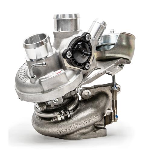 Turbo, Upgrade, Left Side, Garrett PowerMax,  2013-16 Ford 3.5L Ecoboost F150, P/N 881027-5002S