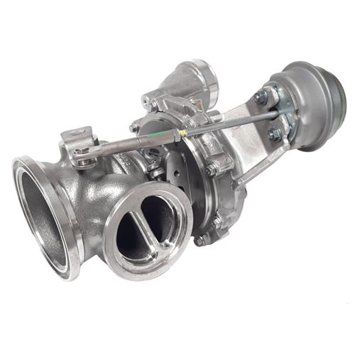 Turbocharger, Garrett, NEW OEM, BMW, 2010-13 X5M/X6M, 4.4L V8 S63 Engine, LEFT SIDE