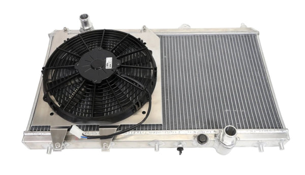 Drag Radiator Plm PLM K-Swap Full Size Race Radiator V3 - Honda Acura K-Swap EG EK DC2 ...