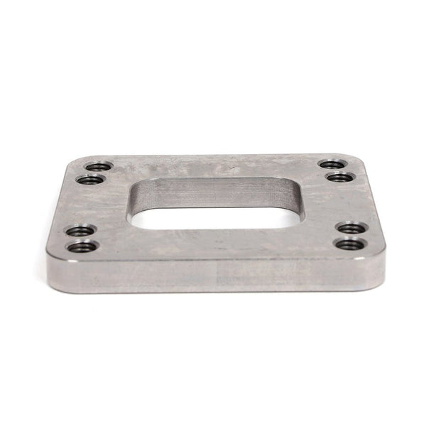 T3 / T4 Dual Pattern Inlet Flange - Open / Threaded - BLOX Racing
