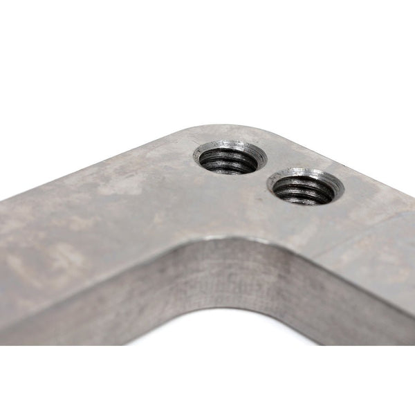 T3 / T4 Dual Pattern Inlet Flange - Open / Threaded - BLOX Racing