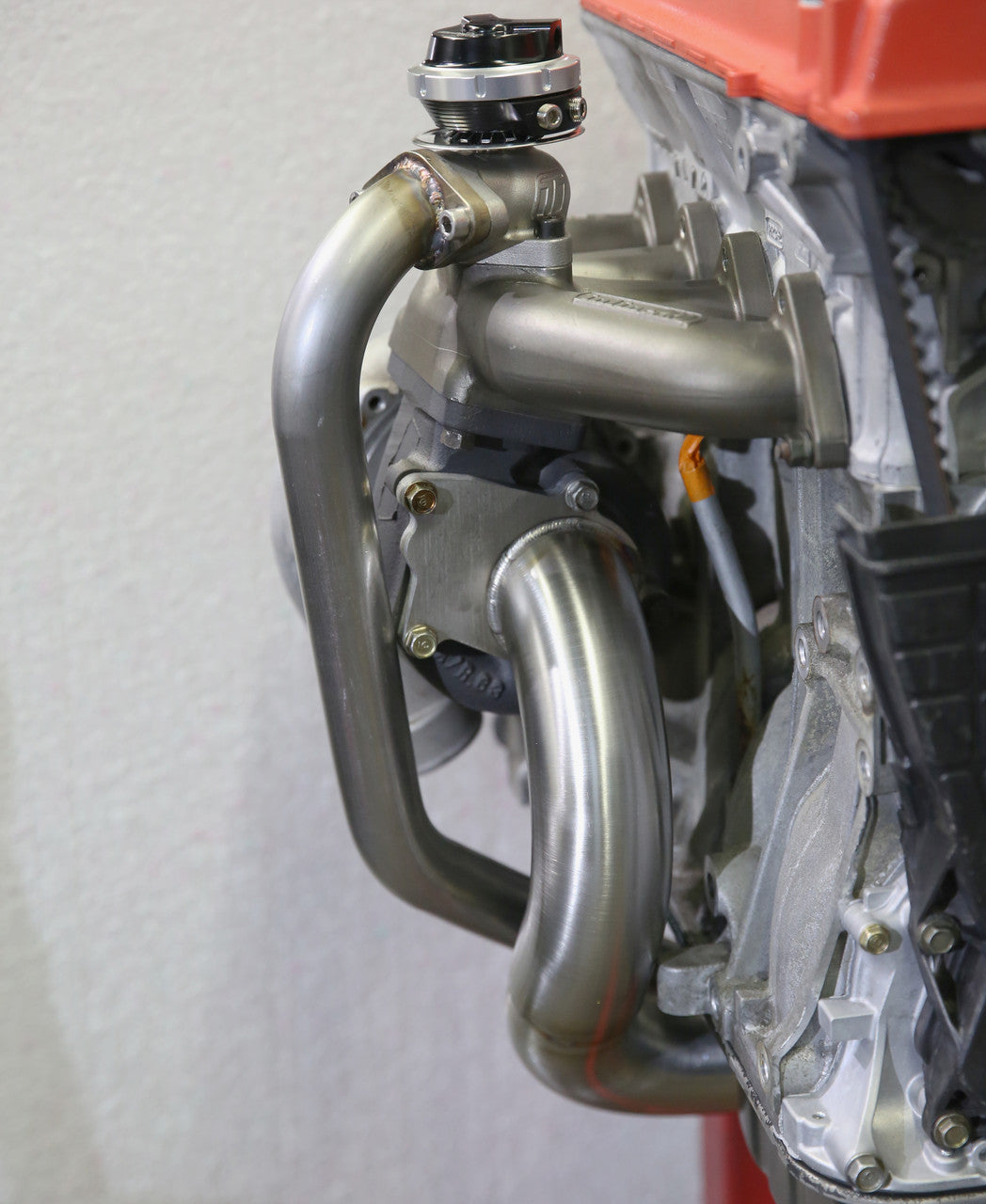 InlinePRO B-series T3 Stainless Steel A/C Compatible Turbo Manifold with hot parts