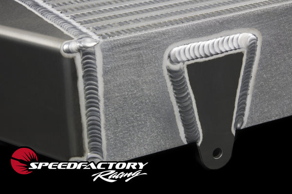 SpeedFactory Racing HP Front Mount Intercooler Upgrade for 1993-1998 MKIV Toyota Supra Turbo  - 3" Inlet / 3" Outlet (850HP-1000HP+)