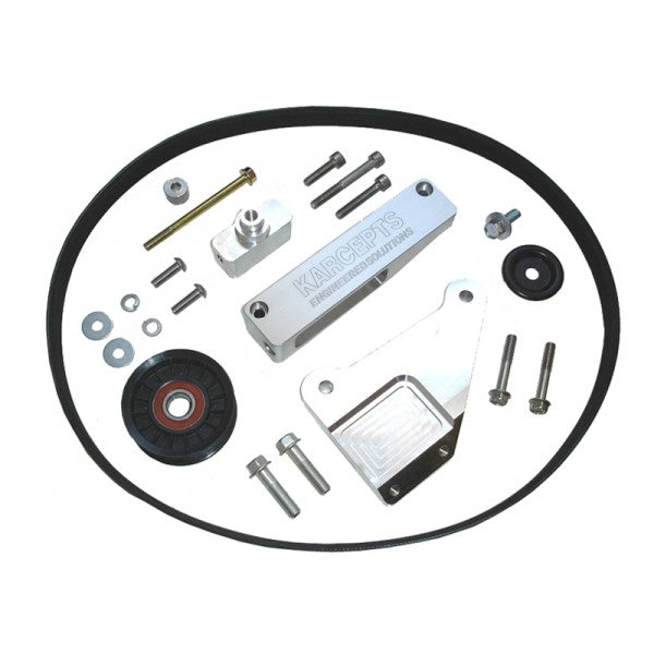 Karcepts A-C & P-S Removal Kit with Alternator Relocation