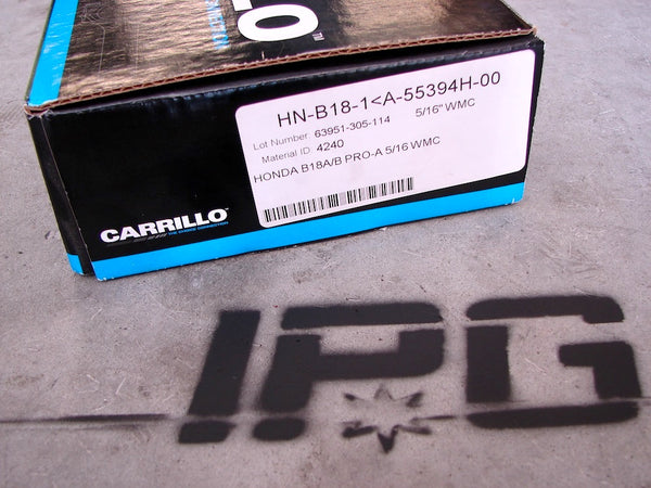 Carrillo Pro-A Connecting Rods for the Honda-Acura B18A, B18B, and B20 Engines