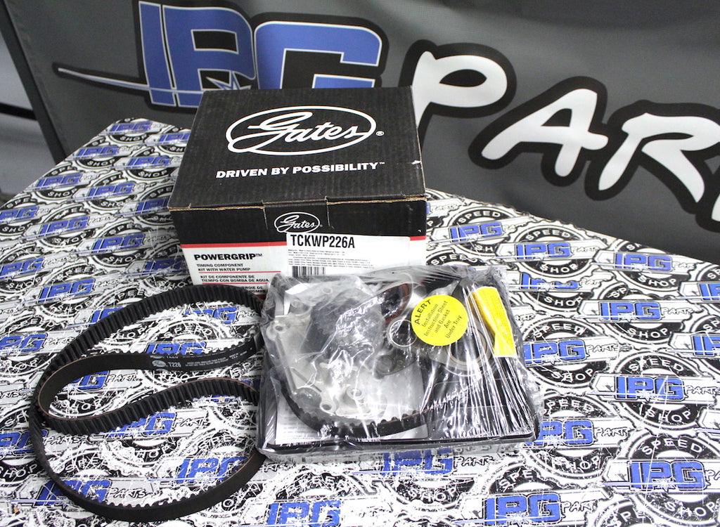Gates PowerGrip Timing Belt Kit With Water Pump For 1997-2001 Honda CR-V – Direct Fit