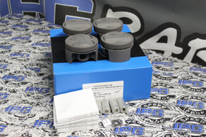 Supertech Performance Pistons, 81.50mm & 82.00mm Bore Size for the Toyota Corolla 4AGE 16v Engines 18mm Wrist Pin
