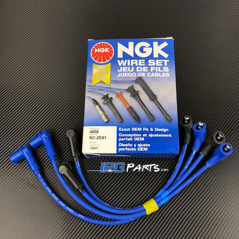 NGK Spark Plug Wire Set For 2004-2008 Mazda RX8 1.3L R2 Engines - ZE81