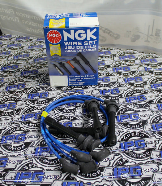 NGK Spark Plug Wires For 1990-2001 Acura Integra RS LS GS - B18A B18B Engines