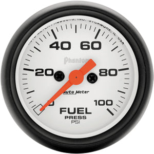Autometer Phantom Fuel Pressure Gauge 0-100 PSI