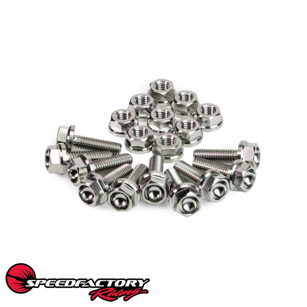 SpeedFactory Racing B / D / H / F-Series (Except S2000) Titanium Oil Pan Hardware Kit