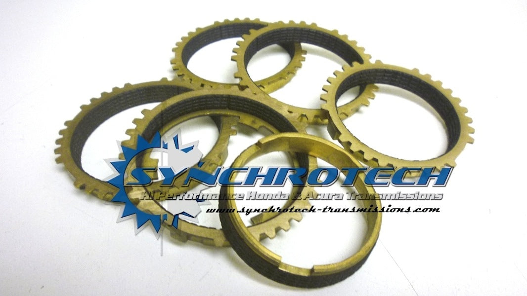 Synchrotech 1st-5th Carbon Synchro Set For Honda B18C B16