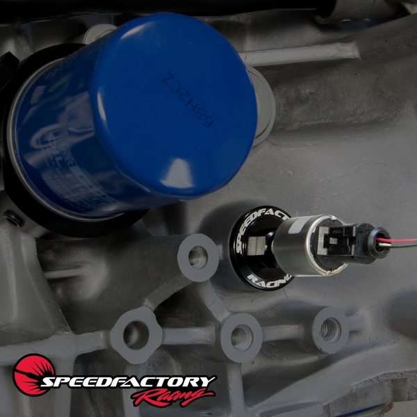 Speed Factory Racing Billet B Series Crankcase Pressure Sensor Port Fitting