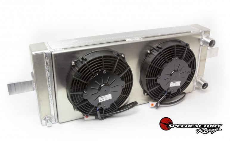 Speedfactory R Radiator Speed Factory Racing Aluminum Tucked Radiator – IPGparts