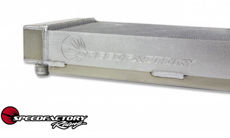 Speedfactory R Radiator Speed Factory Racing Aluminum Tucked Radiator – IPGparts