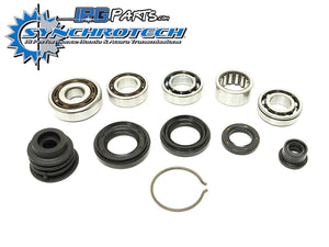 Synchrotech Bearings & Seal Kit For 1988-2001 Honda Civic D15 D16 Transmissions (with White 35mm ID Speedometer Gear)